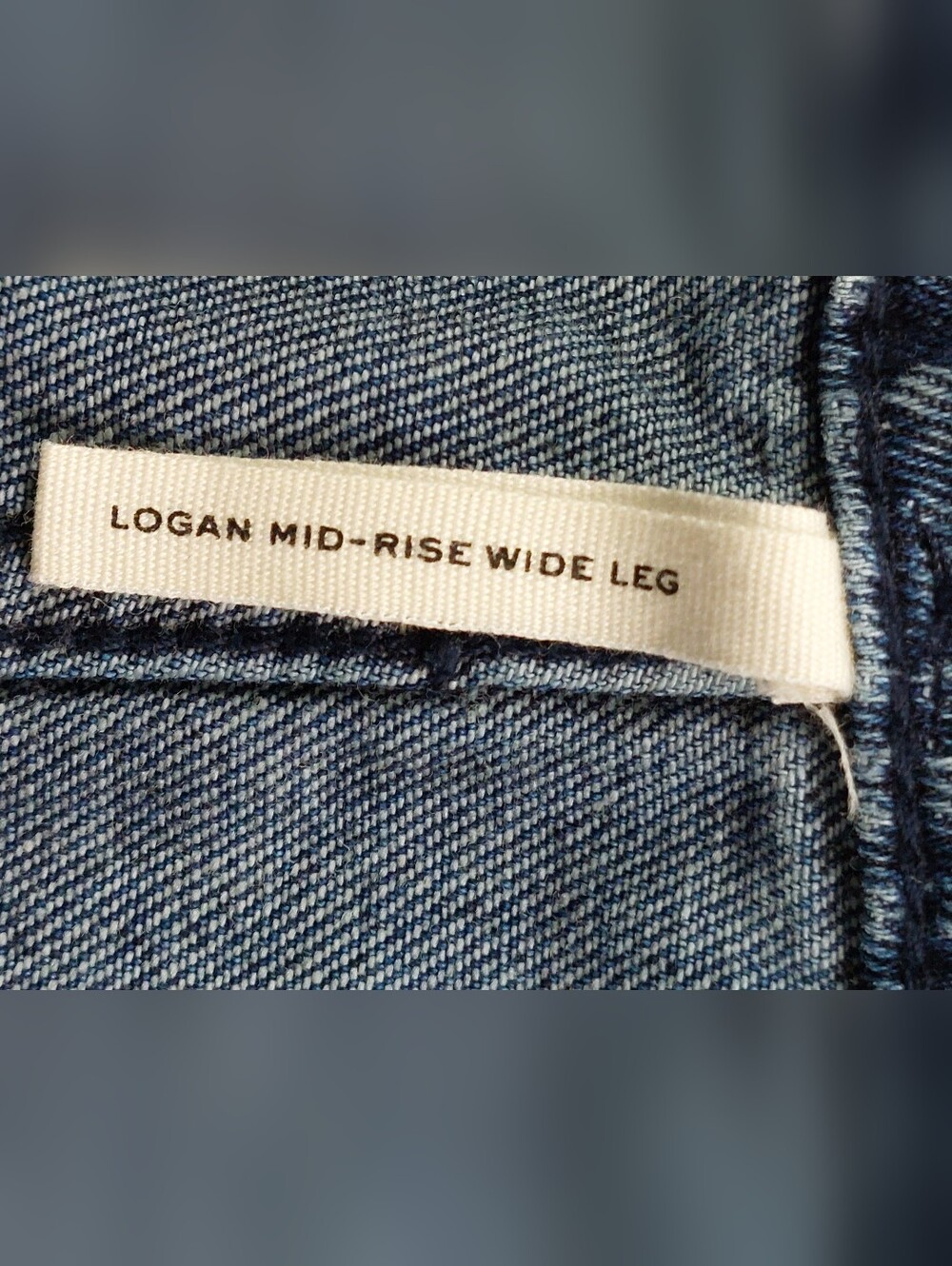 Rag & Bone Logan Mid Rise Wide Leg Jeans Womens Size 30x32 (34x32) Blue NWT $255 - Picture 13 of 16